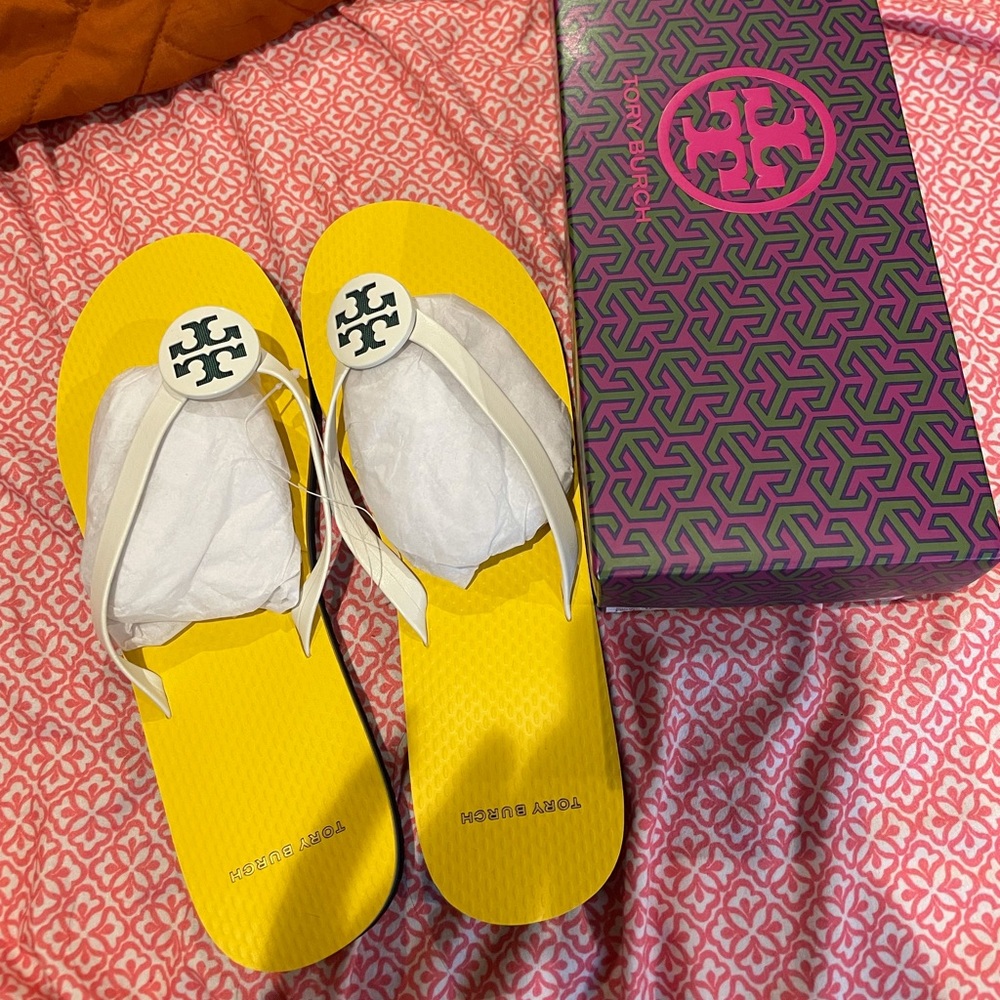 Tory Burch flip flops